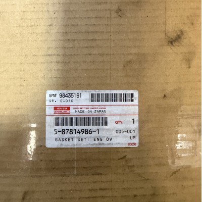 5878149861 - 5878179351 Serie guarnizioni motore ISUZU 5878149861 - 5878179351 Serie guarnizioni motore ISUZU